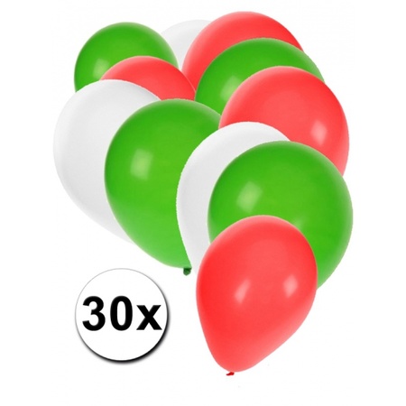 30 stuks ballonnen kleuren Iran