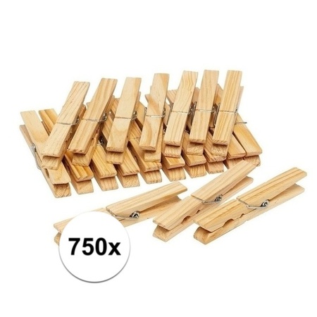 750x Wooden pegs 
