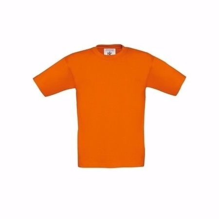 Bron Of rijstwijn Oranje t-shirt voor kinderen - Oranje artikelen winkel