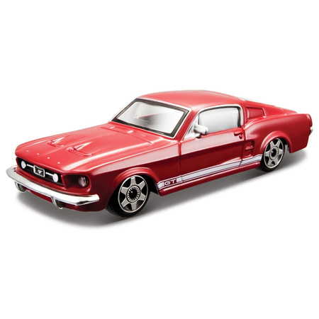 Model auto Ford Mustang GT 1964 rood 1:43