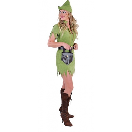 Compleet Robin Hood kostuum voor dames