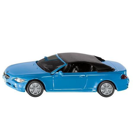 Speelgoed SIKU blauwe sportwagen BMW truck schaalmodel 10 cm